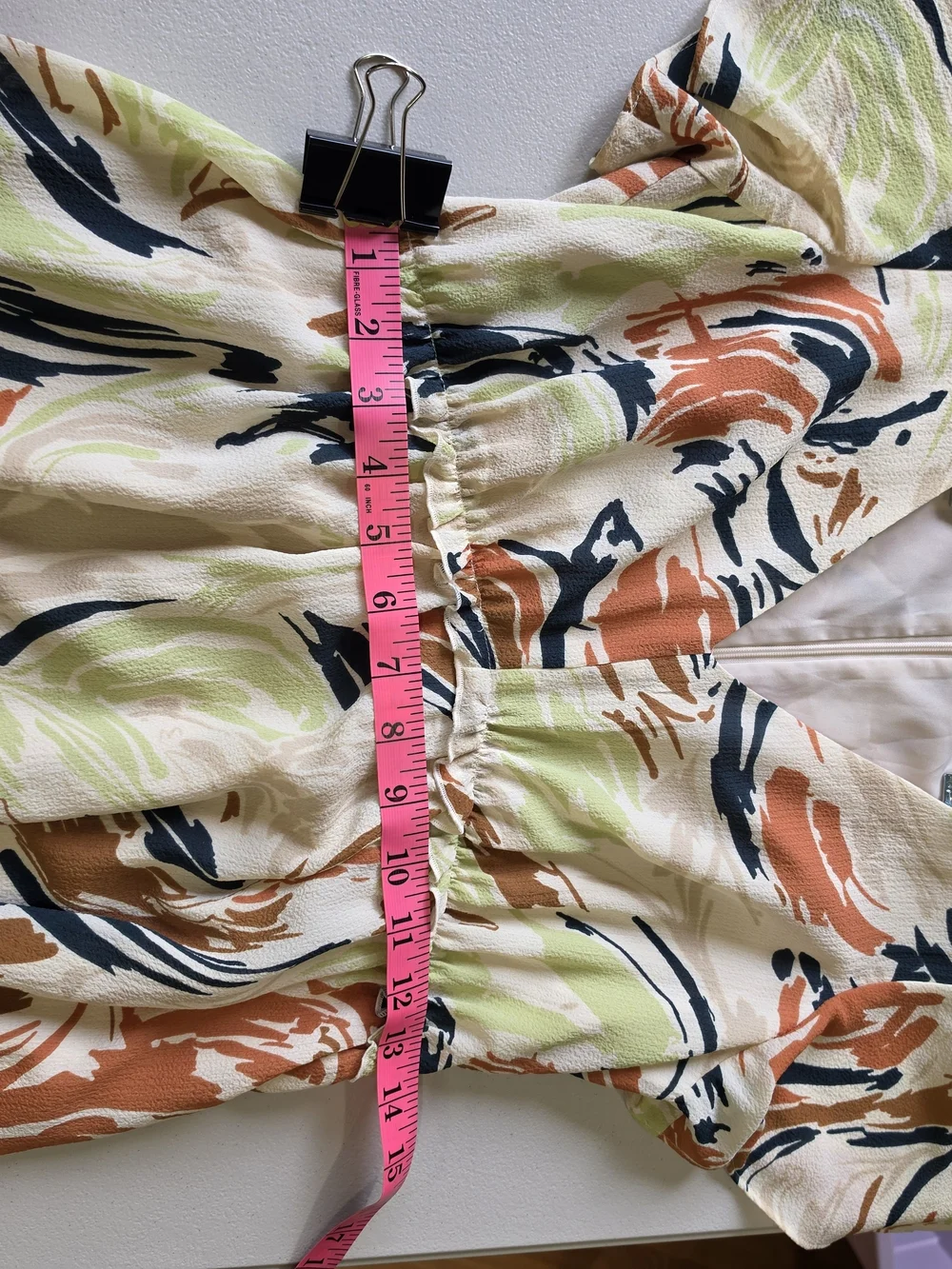 Madewell Swirl-Print Maxi Dress in Cream, Green & Rust